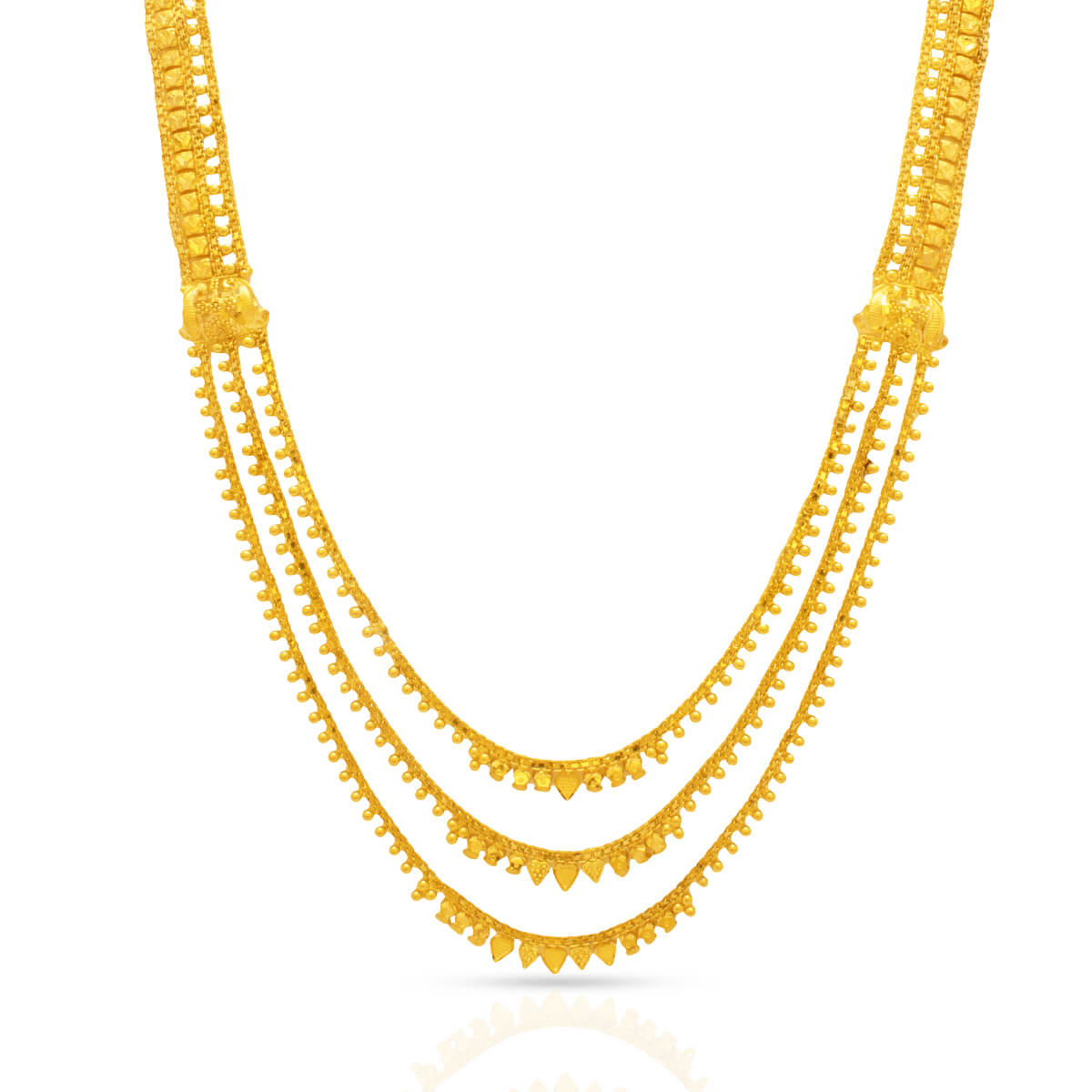 Elegant Radiance Gold Layer Necklace