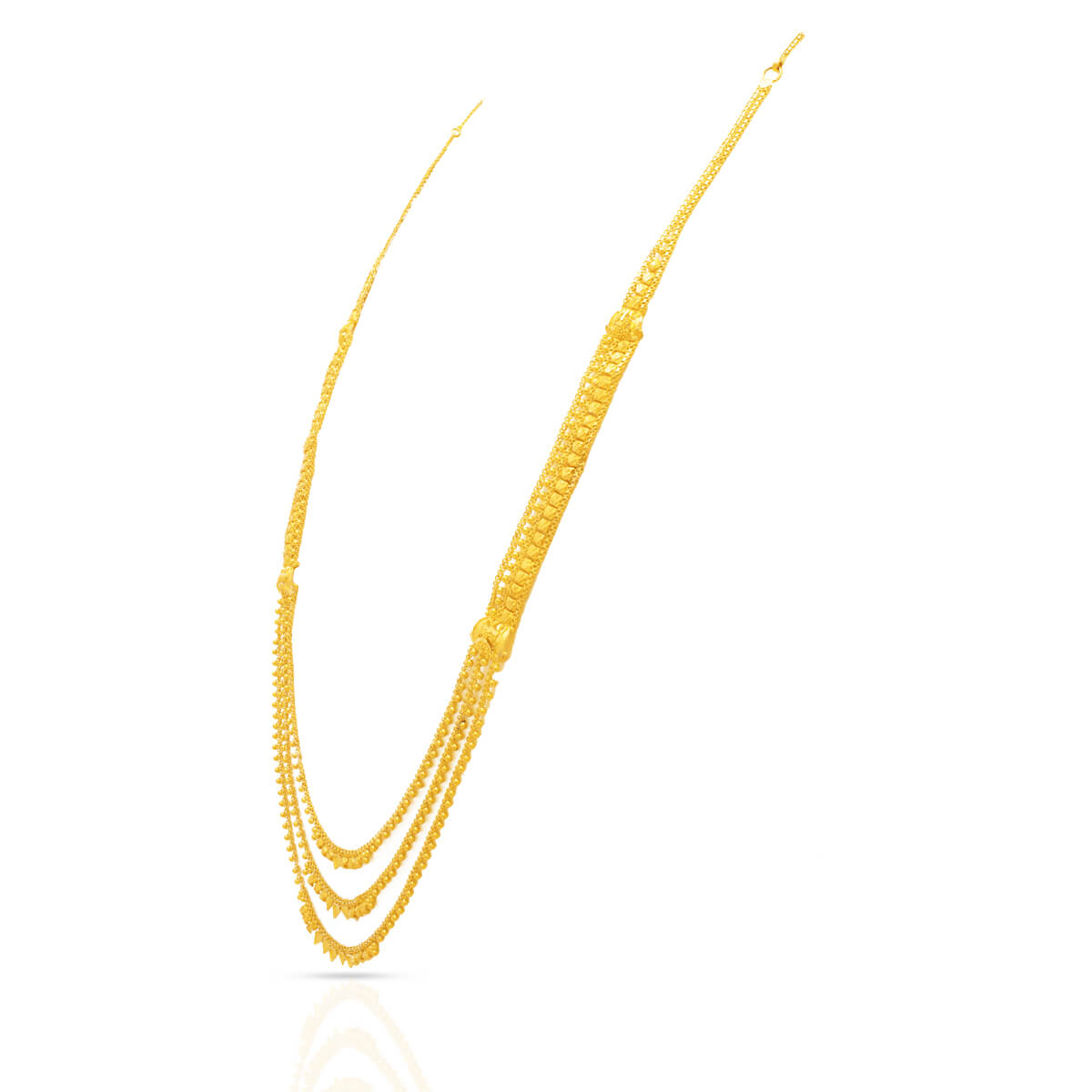 Elegant Radiance Gold Layer Necklace