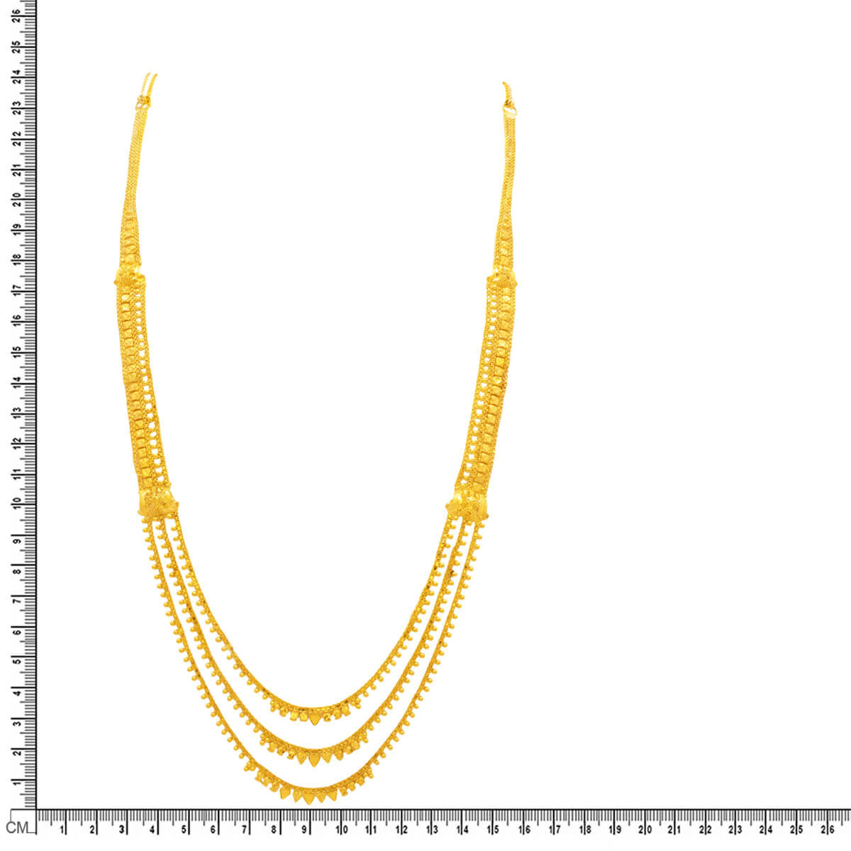 Elegant Radiance Gold Layer Necklace