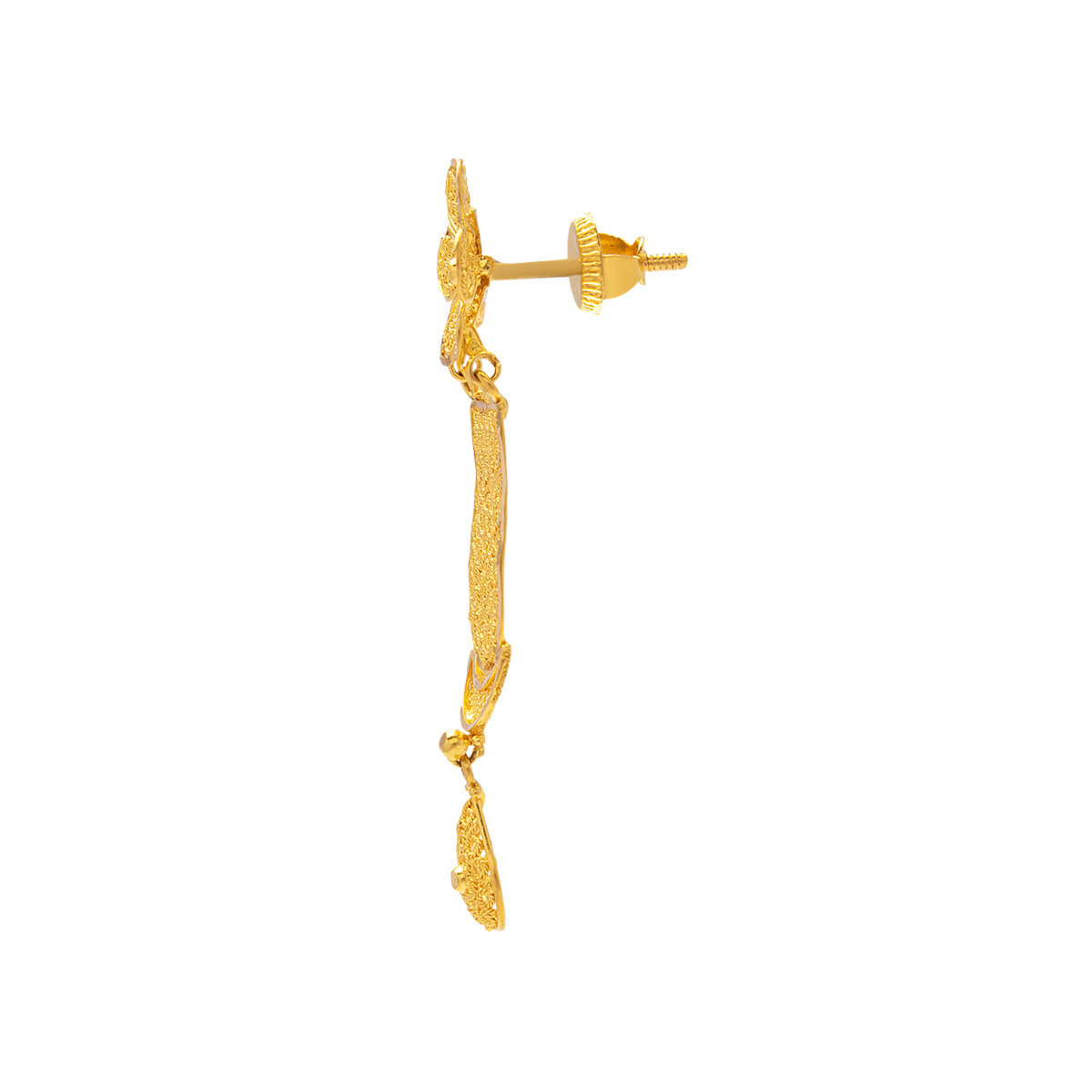Graceful Glimmer Gold Short Necklace