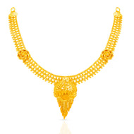 Regal Charm Gold Short Necklace