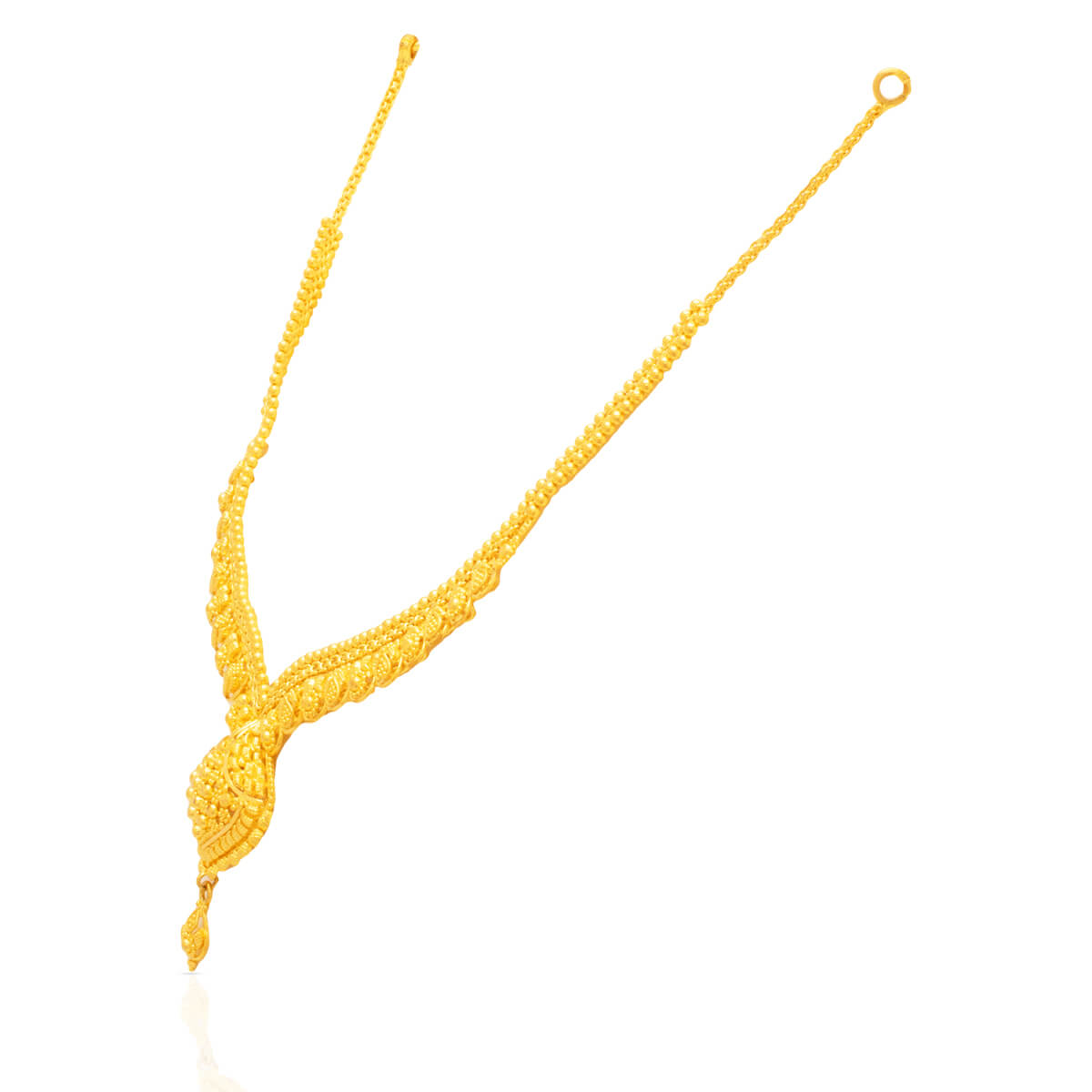 Royal Gleam Gold Short Necklace