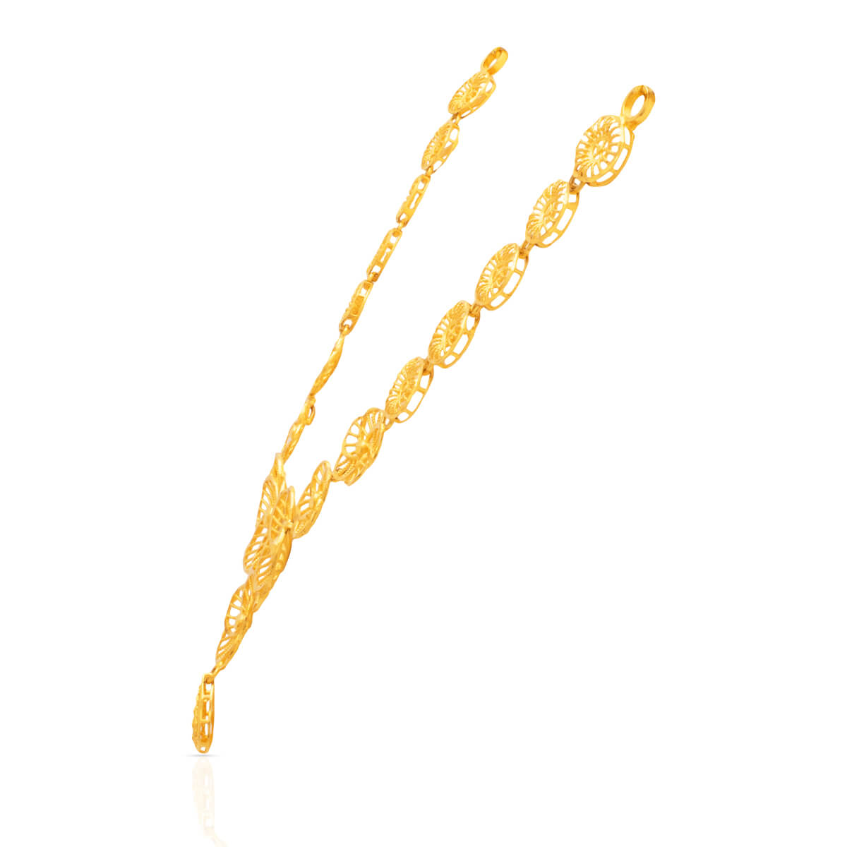 Luminous Blossom Gold Short Necklace