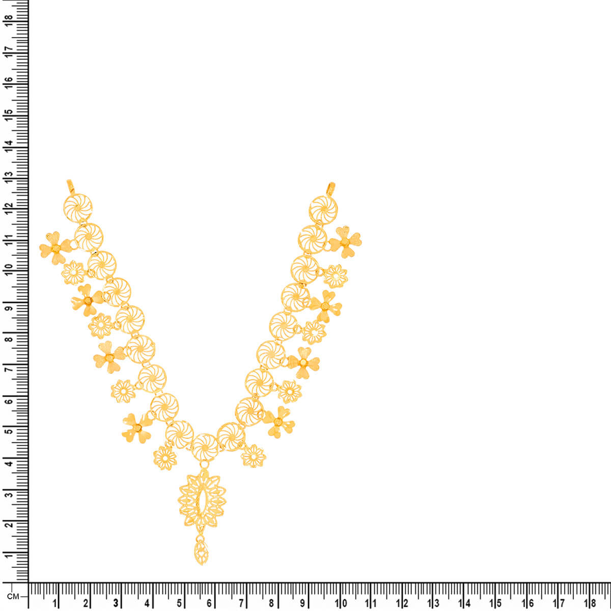 Wedding Blossoms Gold Necklace