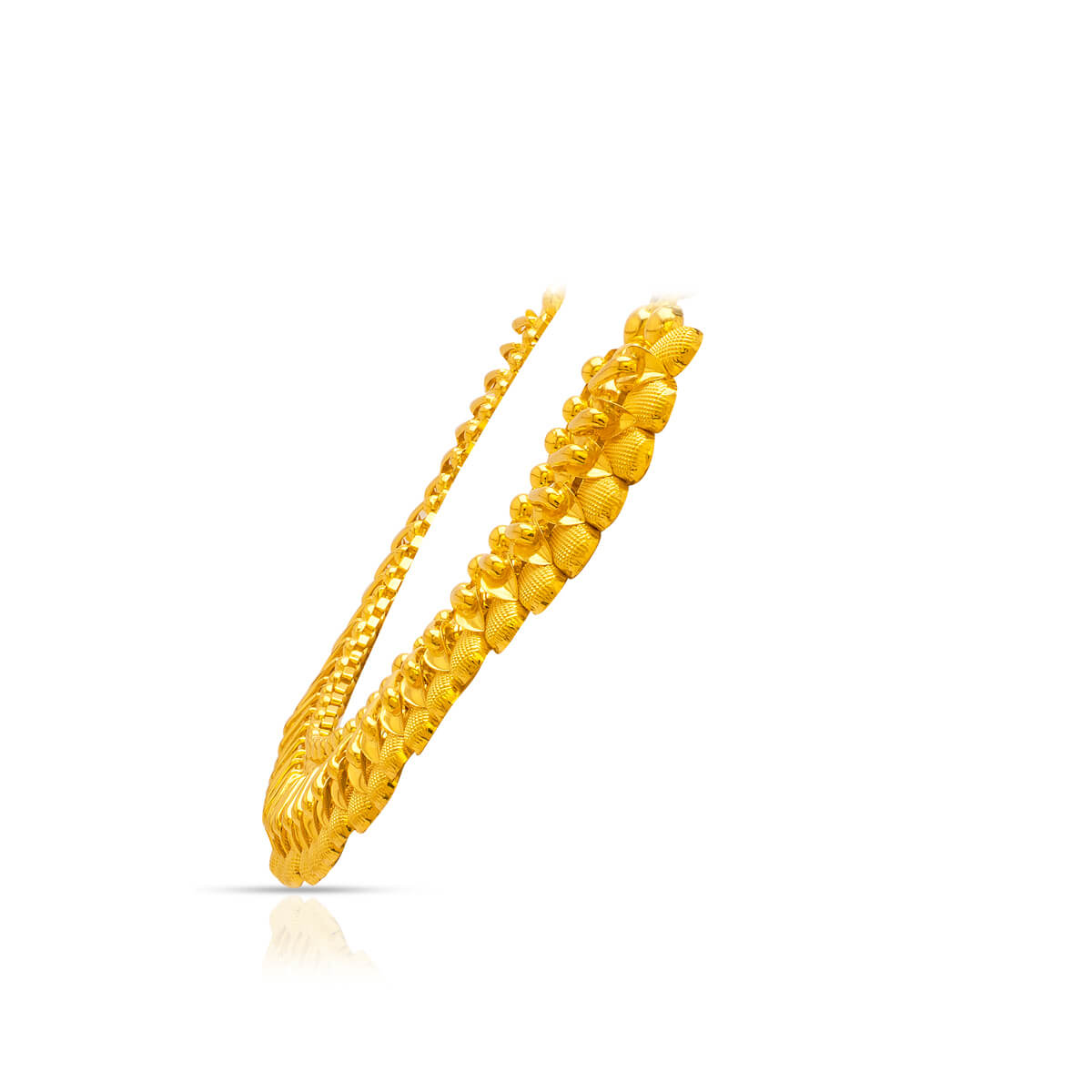 Bold Majestic Wedding Gold Necklace