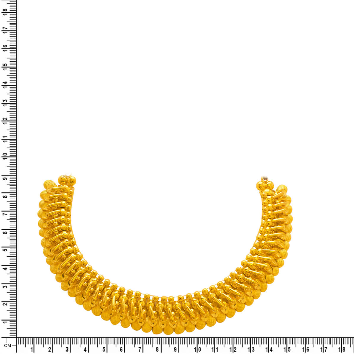 Bold Majestic Wedding Gold Necklace