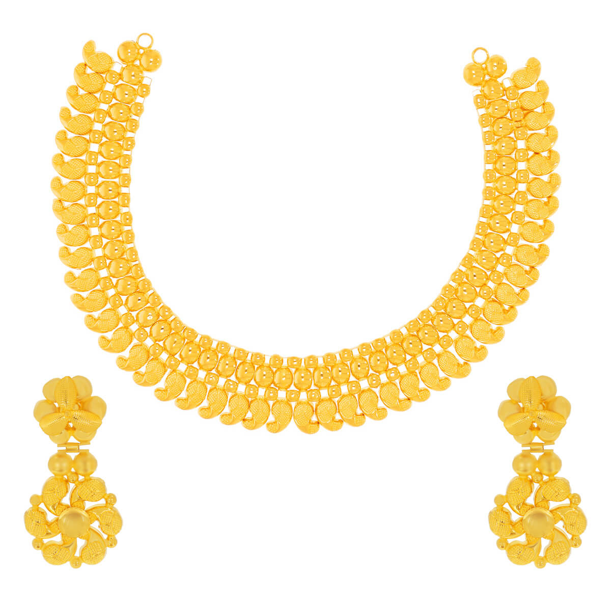 Elegant Grace Gold Short Necklace