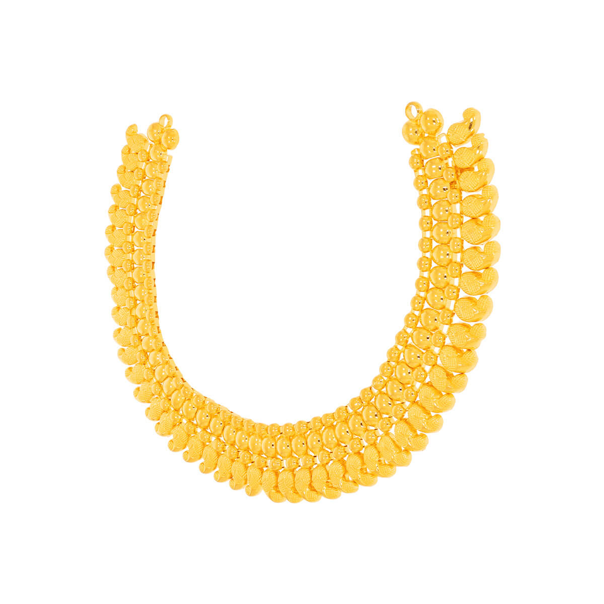 Elegant Grace Gold Short Necklace
