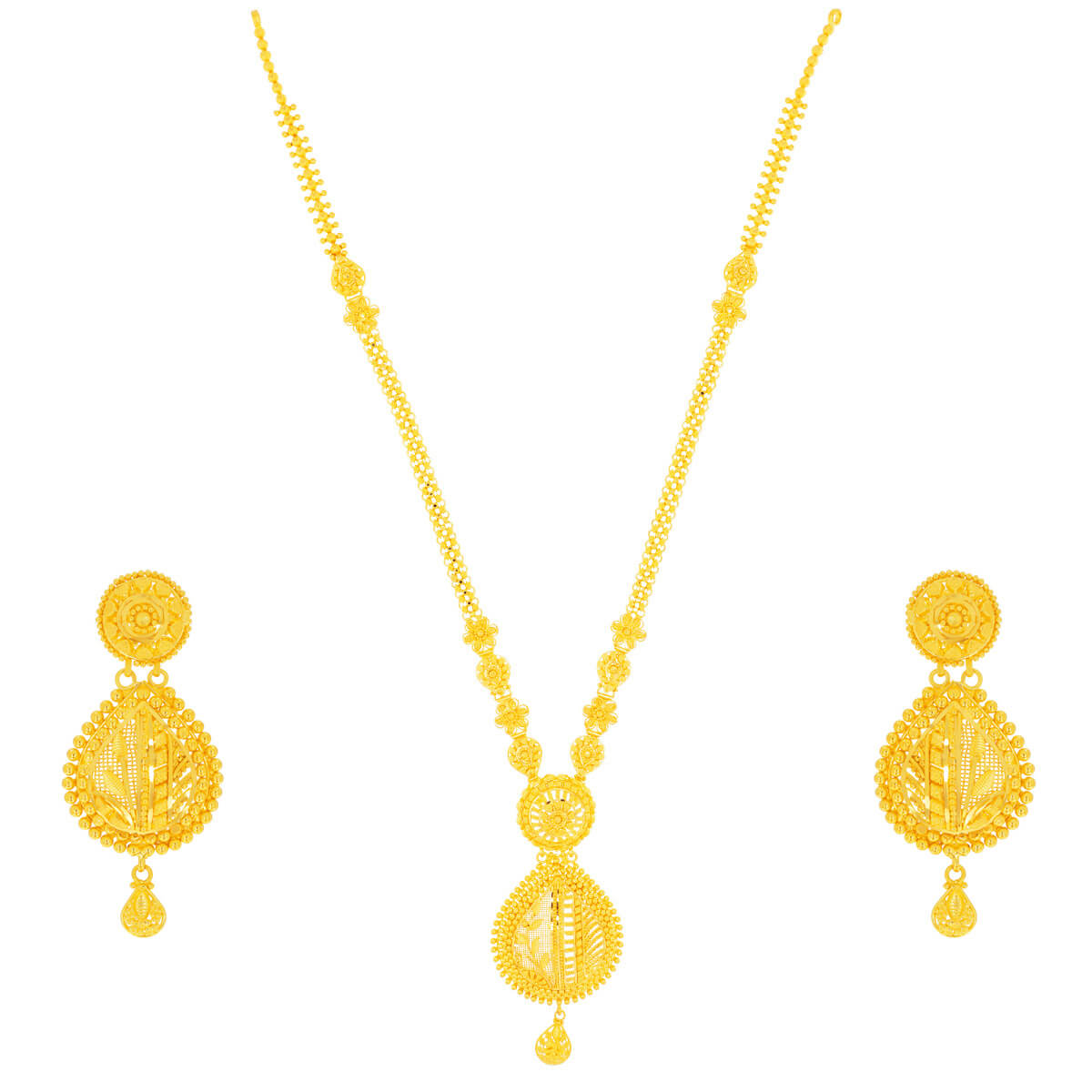 Long Gold Necklace for Effortless Glow