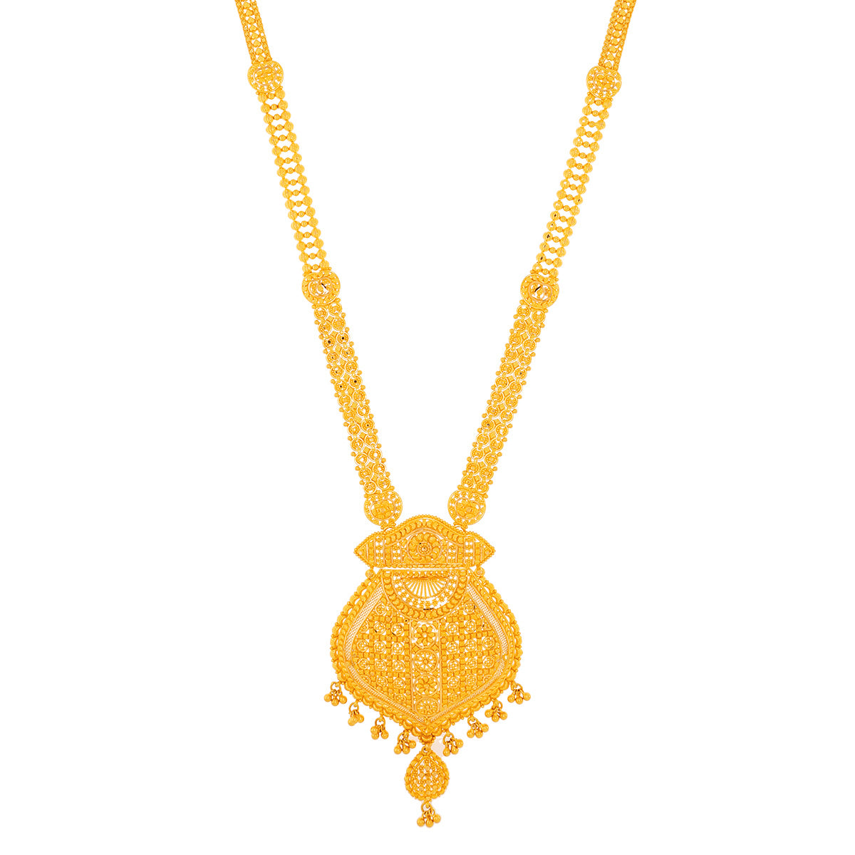 Exquisite Elegance Long Gold Necklace