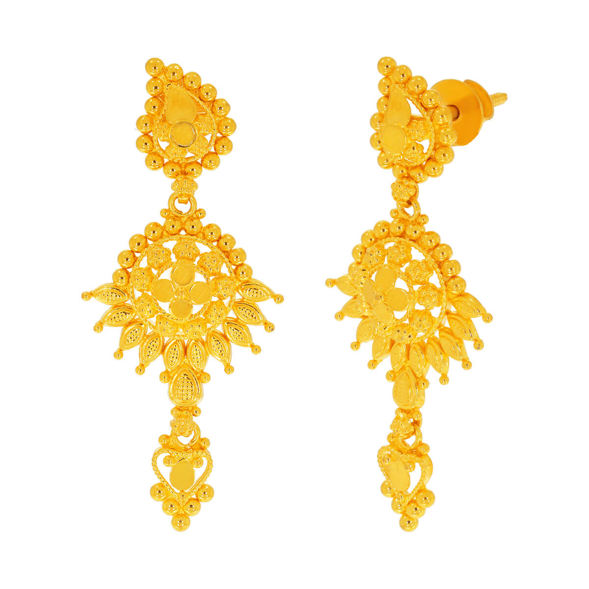 Classic Radiance Long Gold Necklace