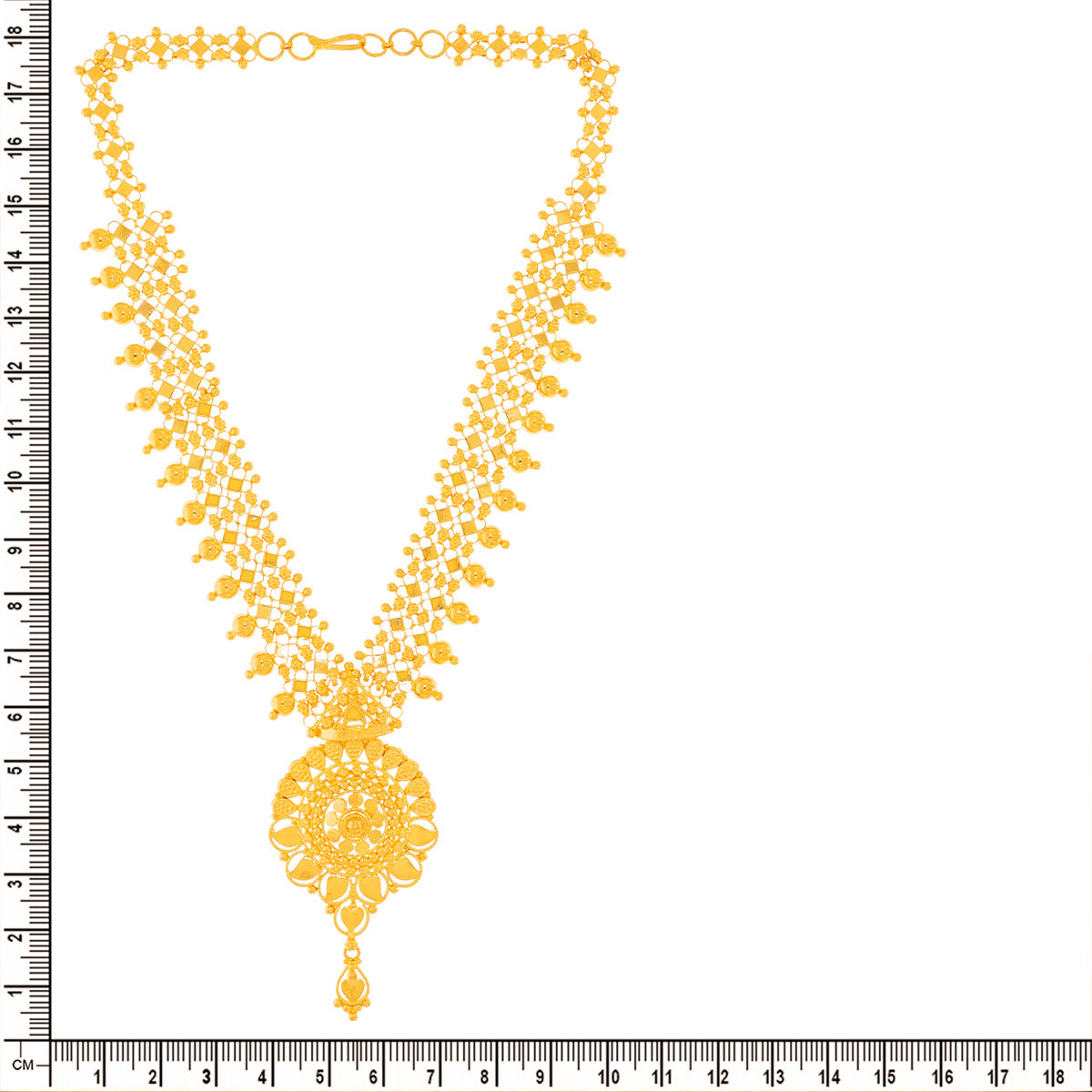 Classic Marvel Wedding Gold Necklace