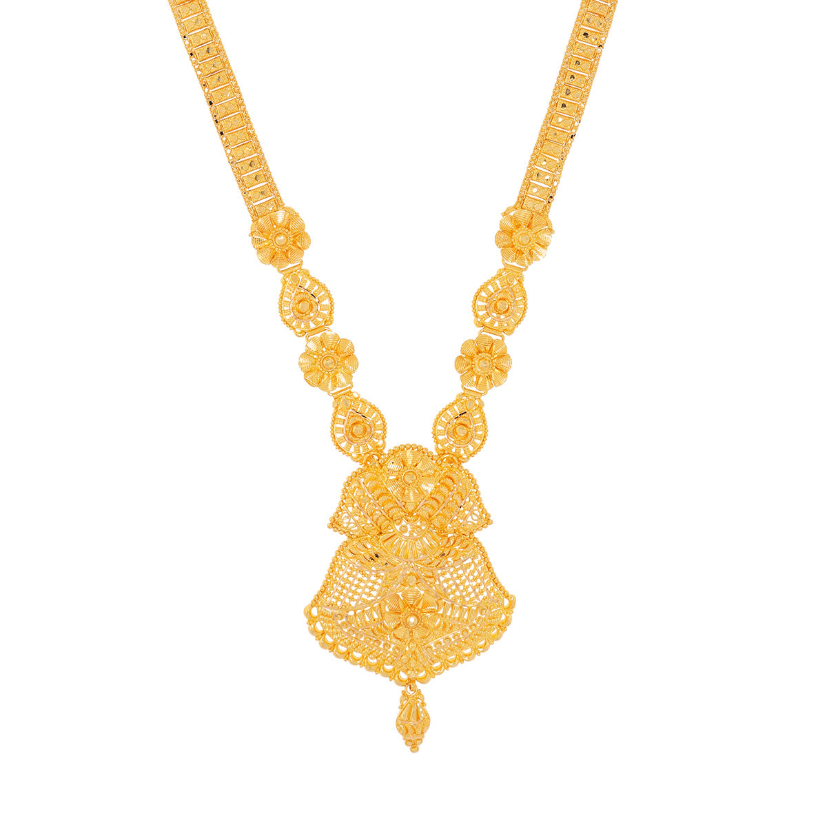 Luxurious Grace Wedding Gold Necklace