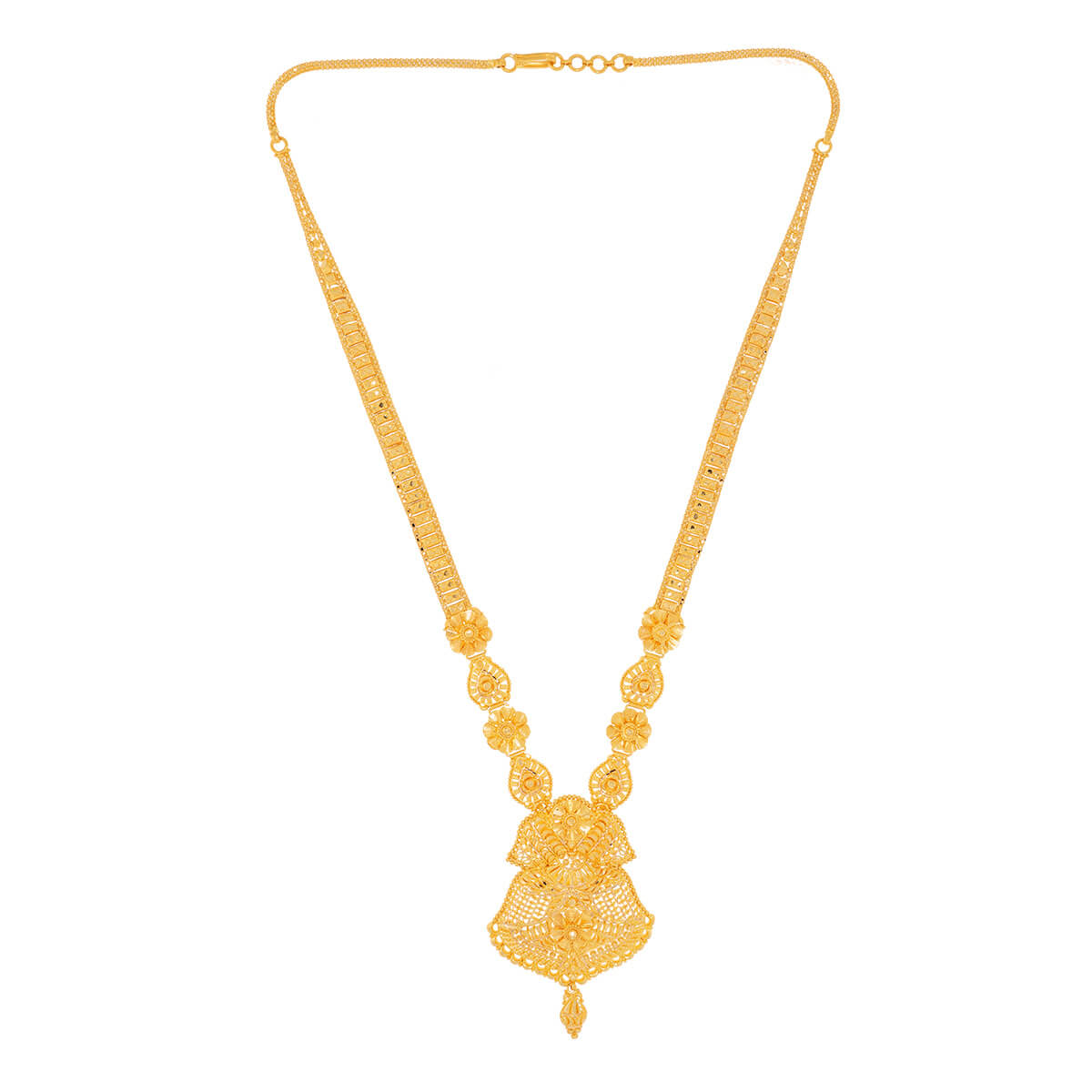 Luxurious Grace Wedding Gold Necklace