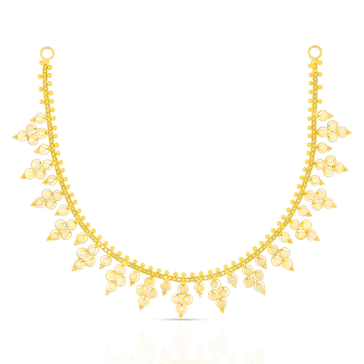 Delicate Grace Gold Short Necklace
