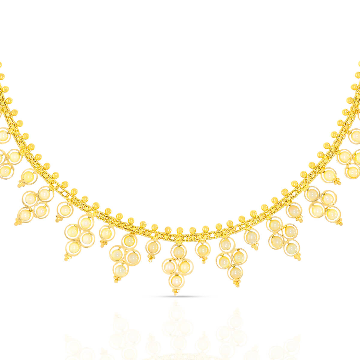 Delicate Grace Gold Short Necklace