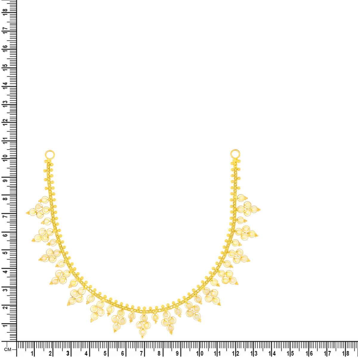 Delicate Grace Gold Short Necklace