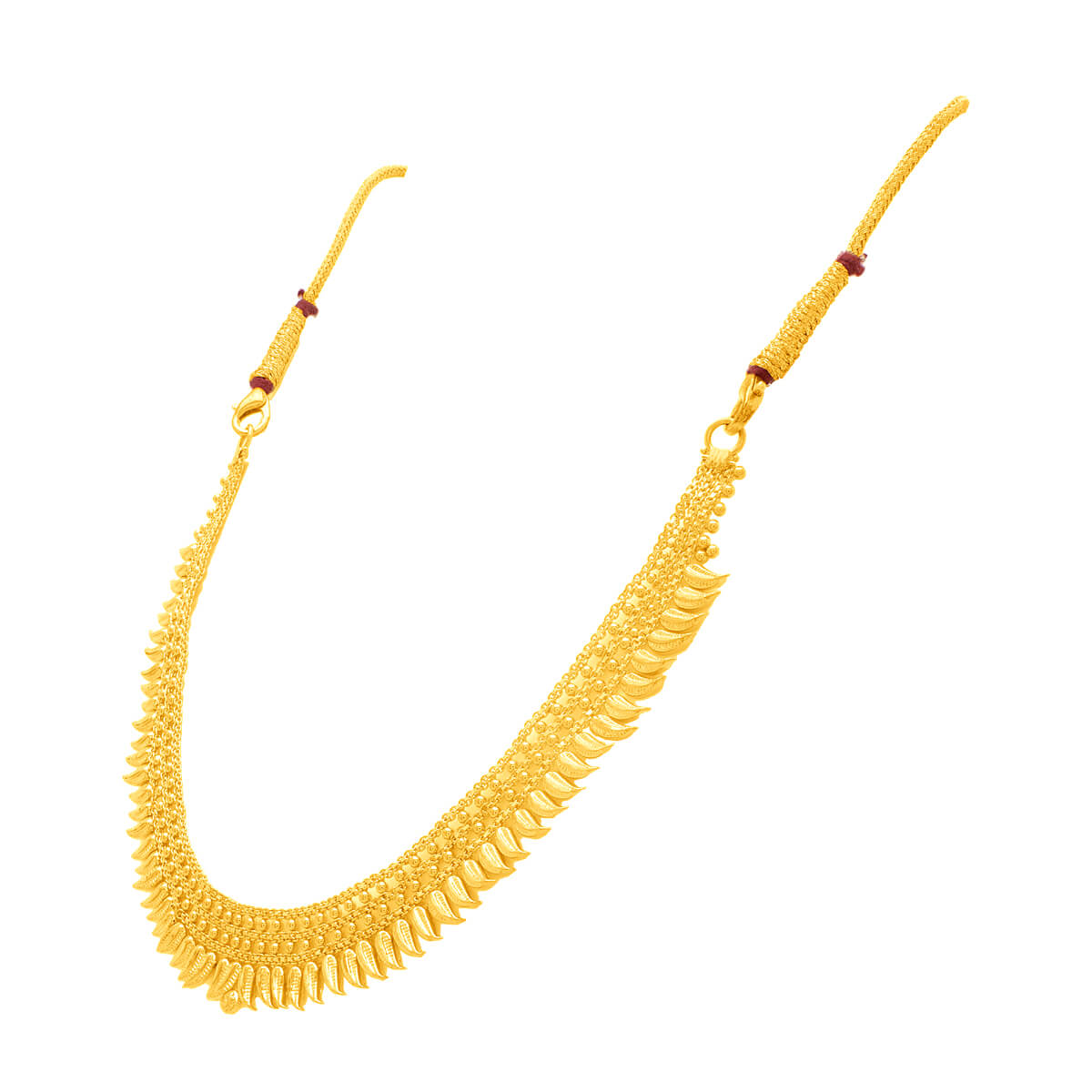 Elegant Beauty Gold Short Necklace