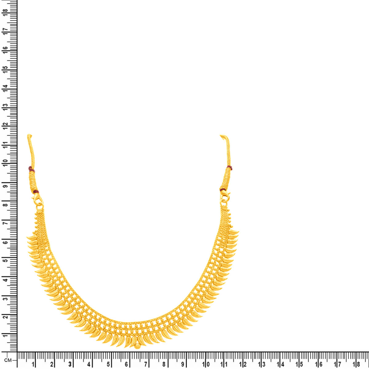 Elegant Beauty Gold Short Necklace