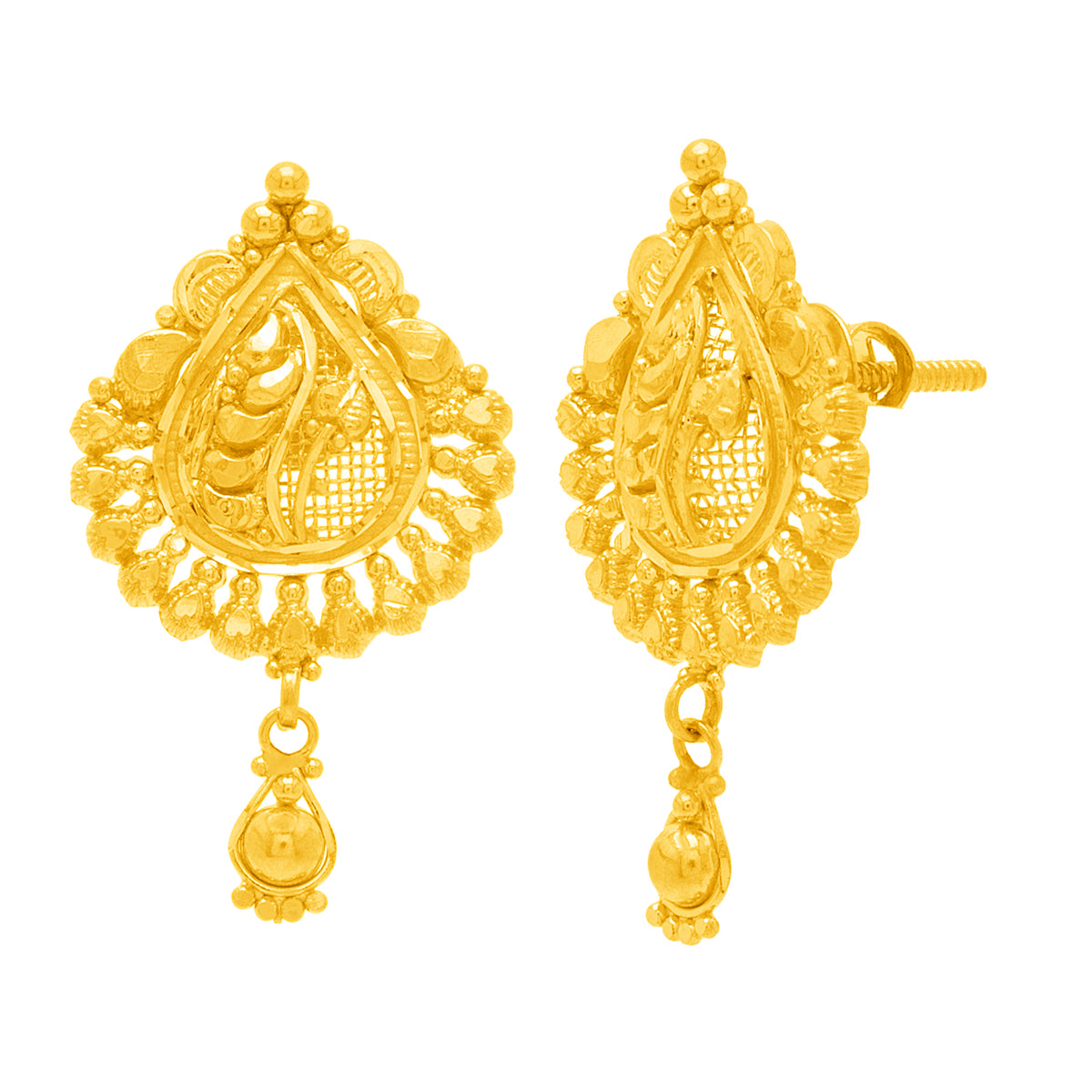 Luminous Charm Wedding Gold Necklace