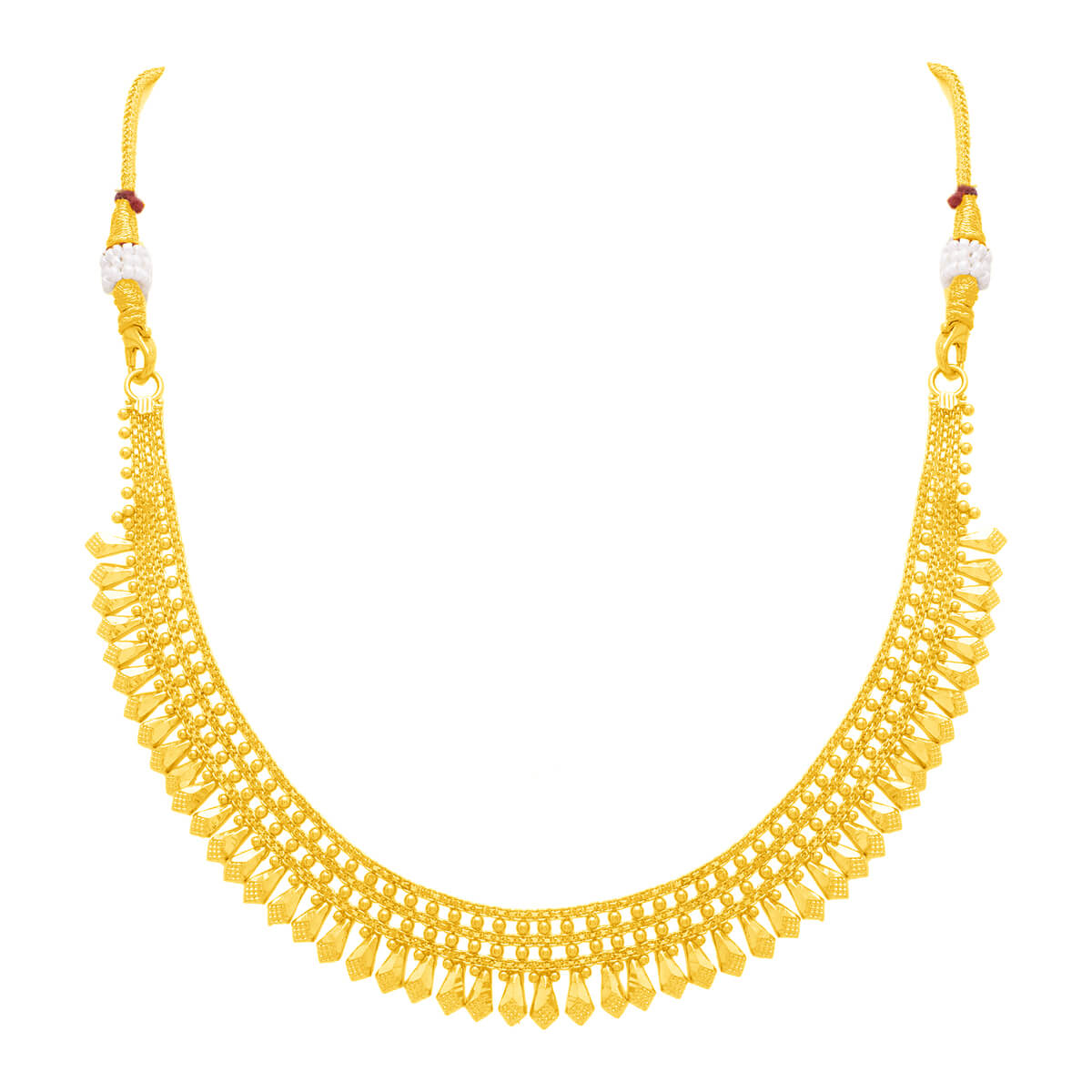 Classic Glow Gold Short Necklace