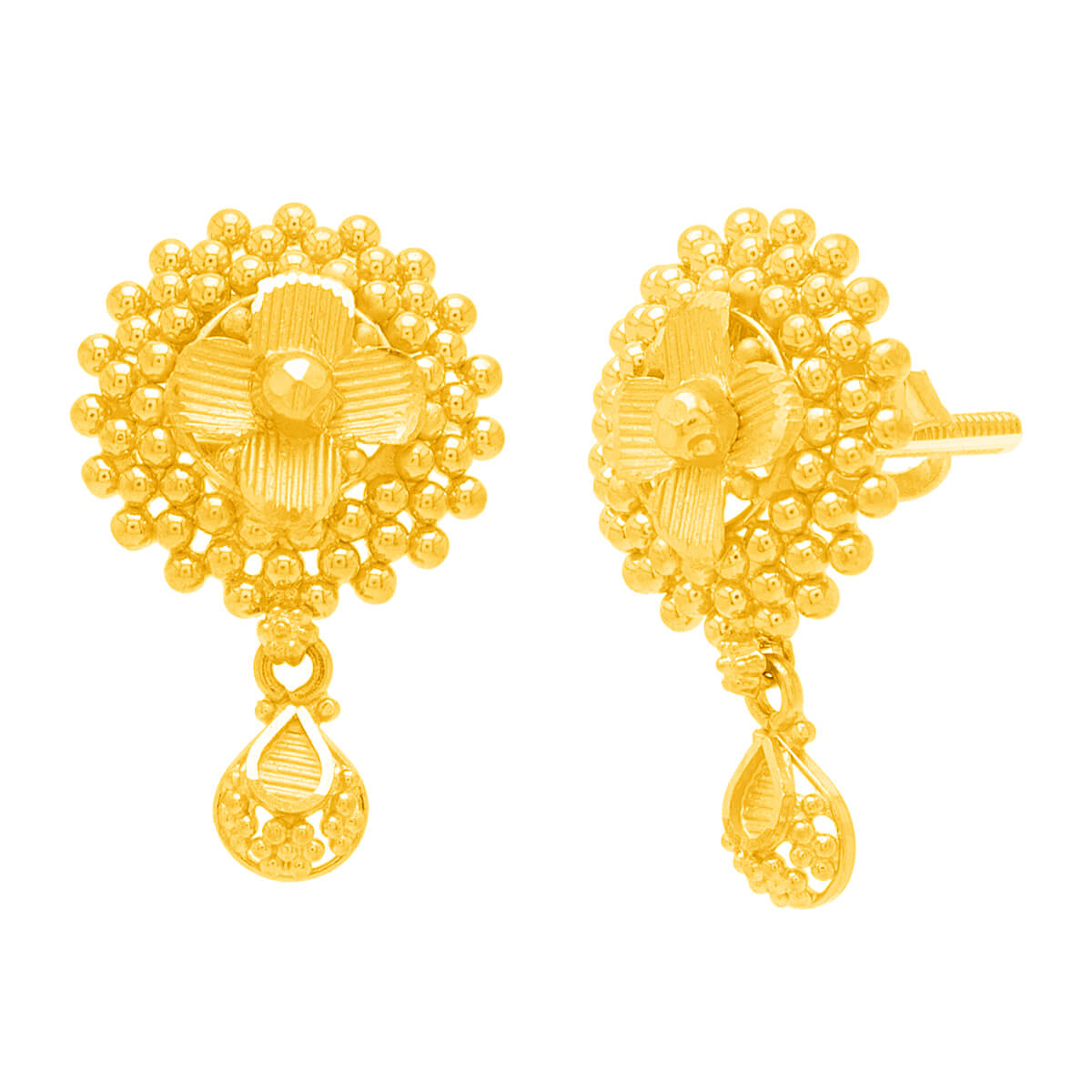 Gleaming Elegance Long Gold Necklace