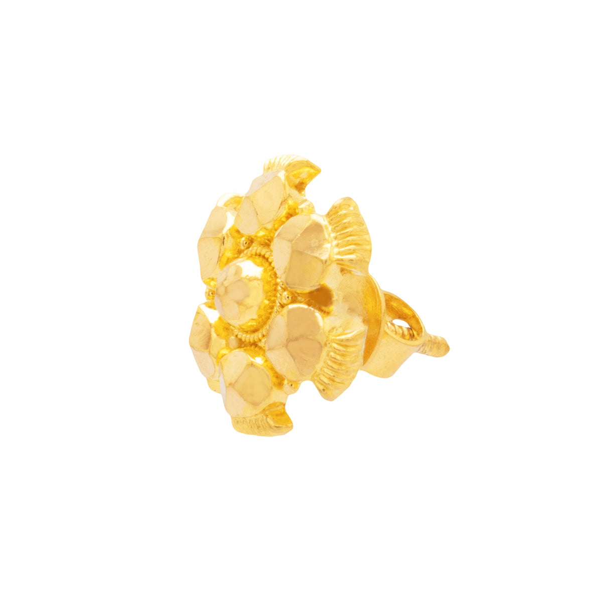 Gold Short Necklace with Classy Bold