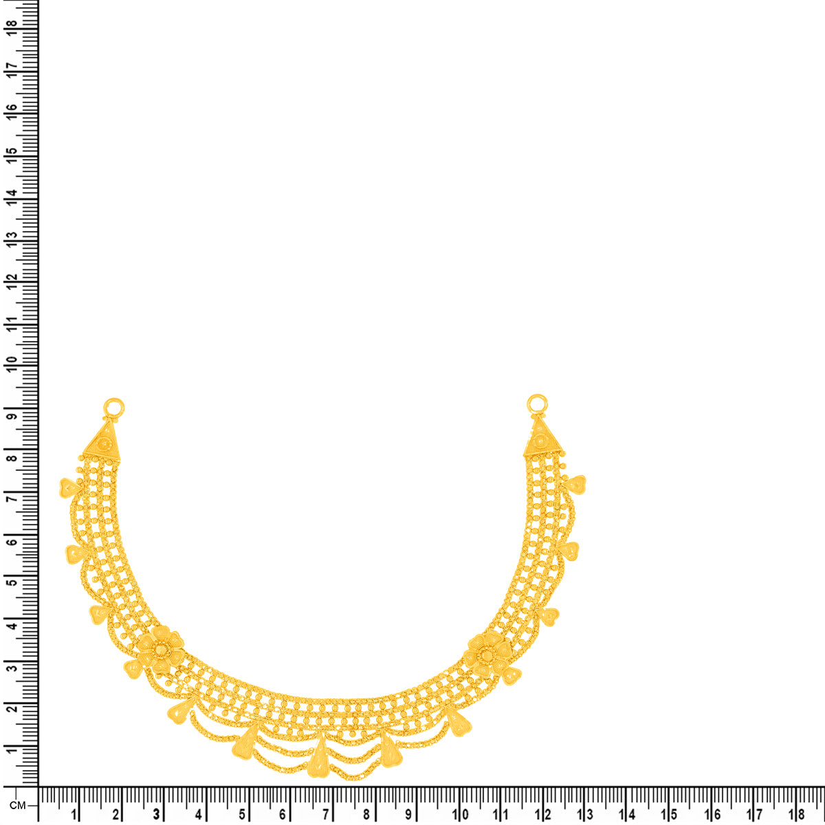 Splendid Grace Gold Short Necklace