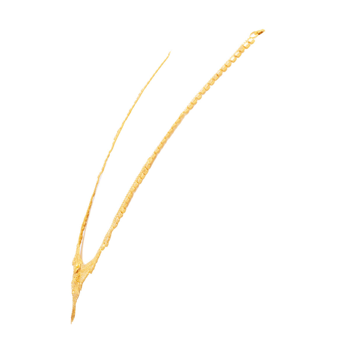 Luxurious Grace Long Gold Necklace