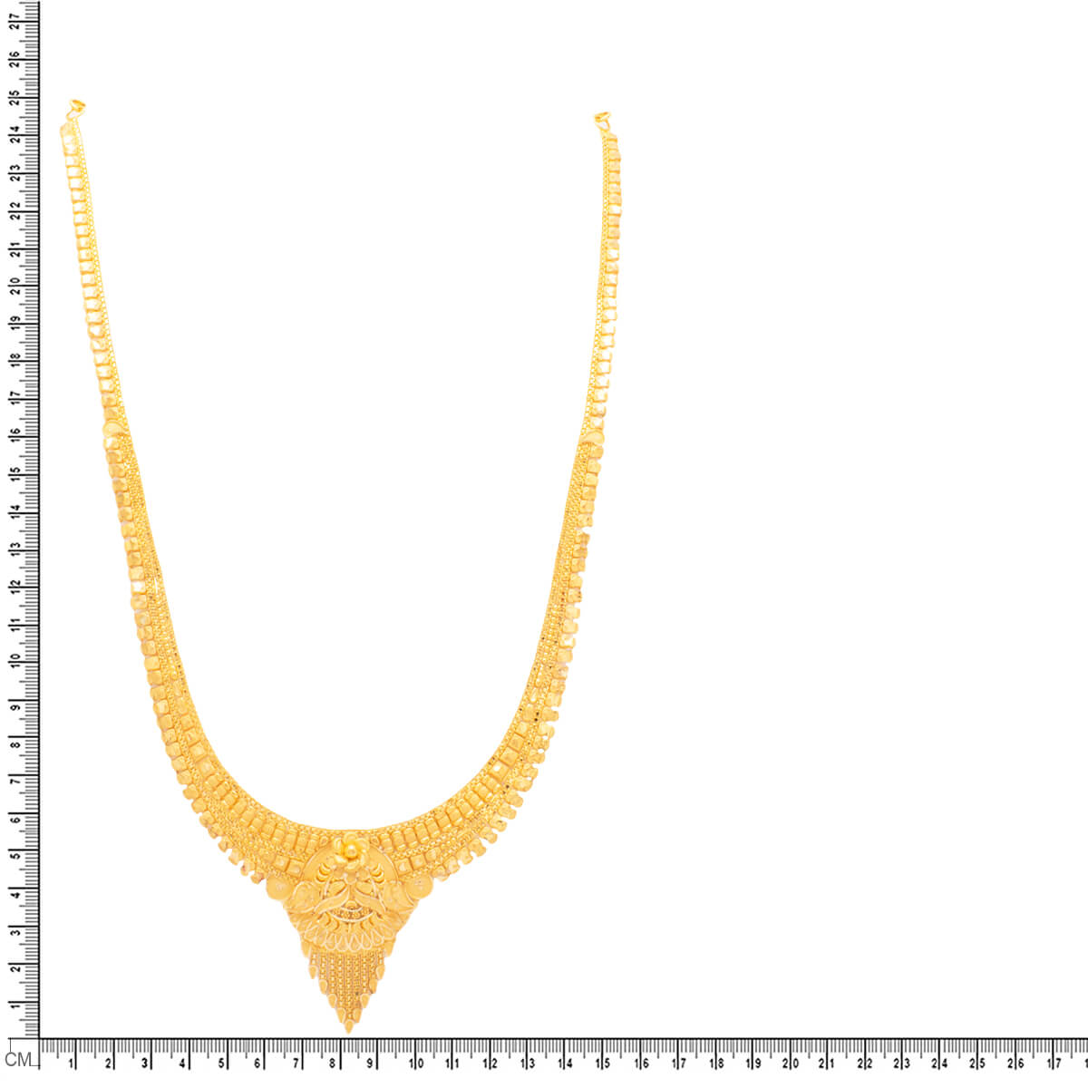 Luxurious Grace Long Gold Necklace