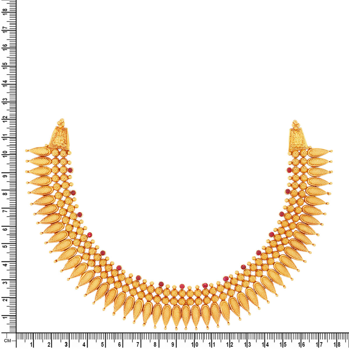 Captivating Classy Gold Short Necklace