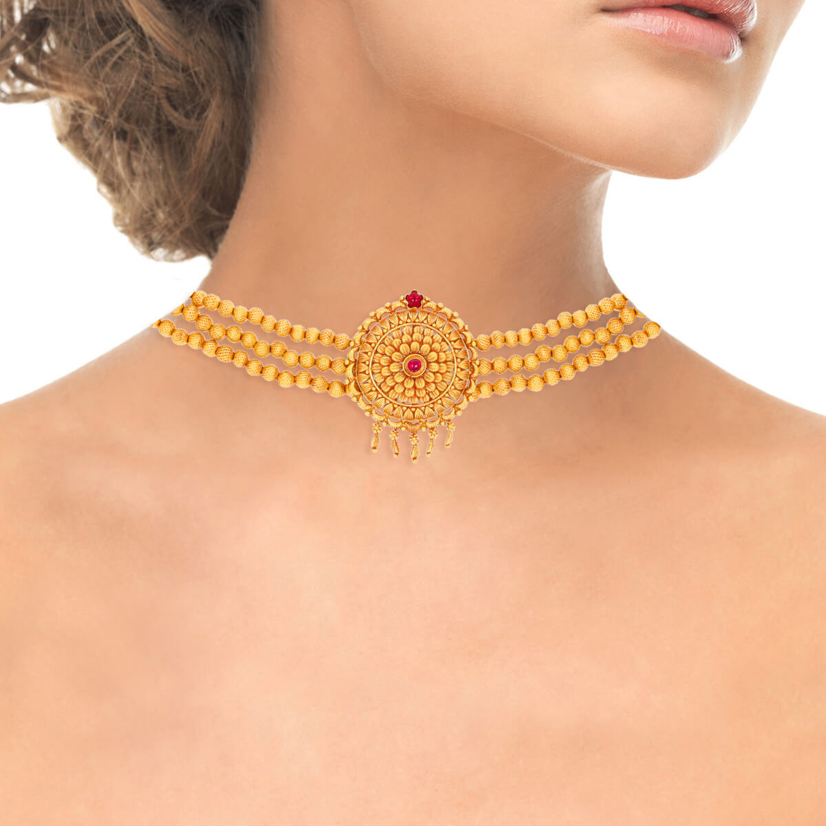 Majestic Shine Gold Choker