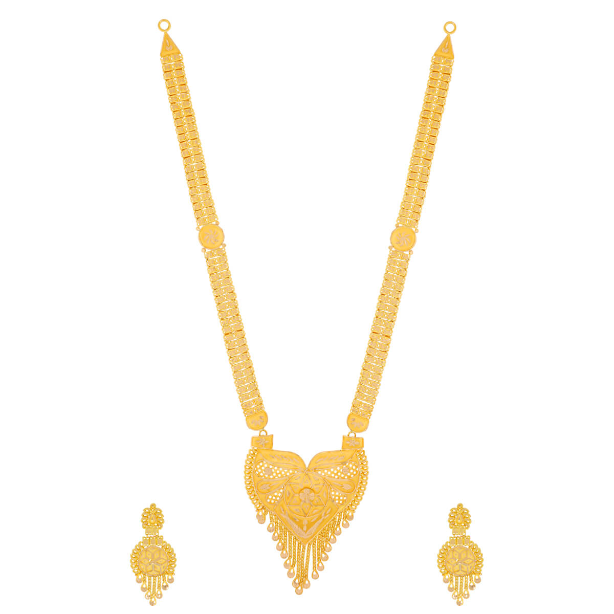 Vintage Artistry Long Gold Necklace