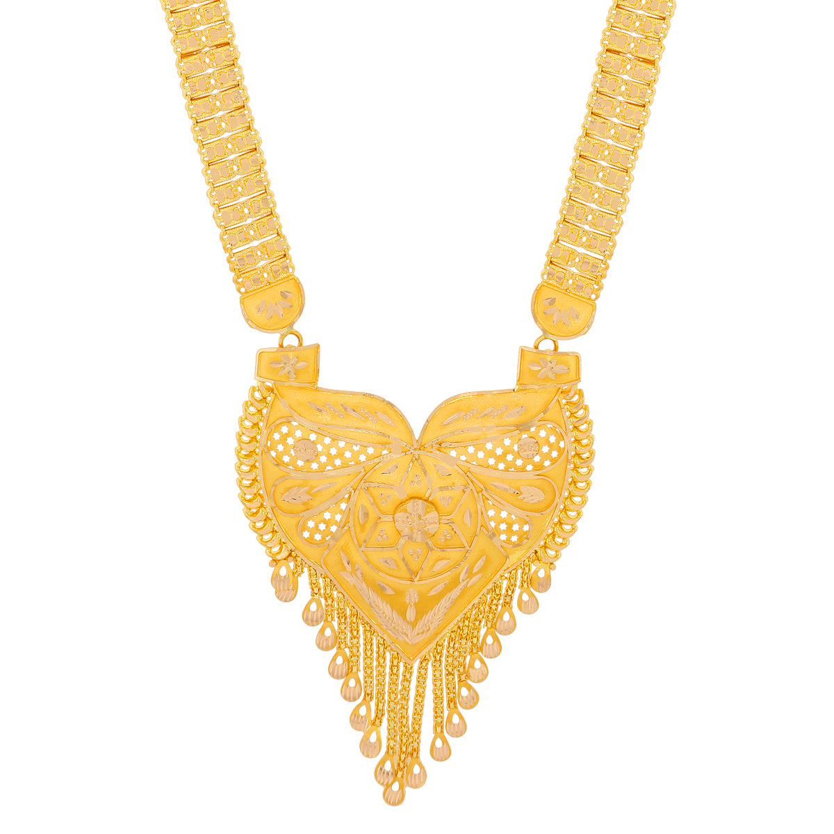 Vintage Artistry Long Gold Necklace