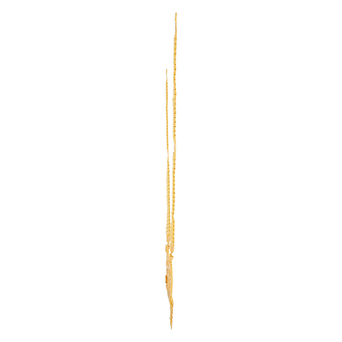 Vintage Artistry Long Gold Necklace