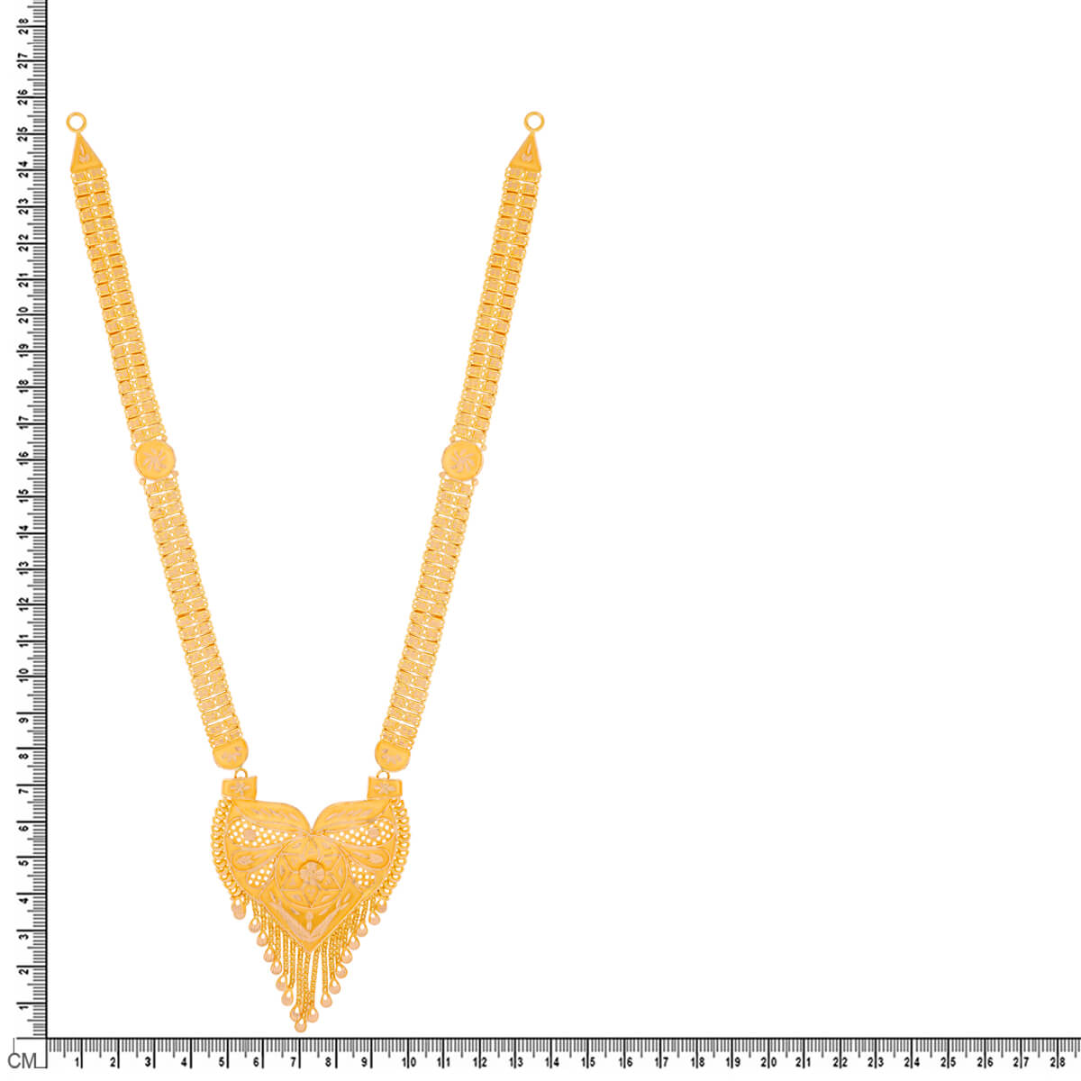 Vintage Artistry Long Gold Necklace