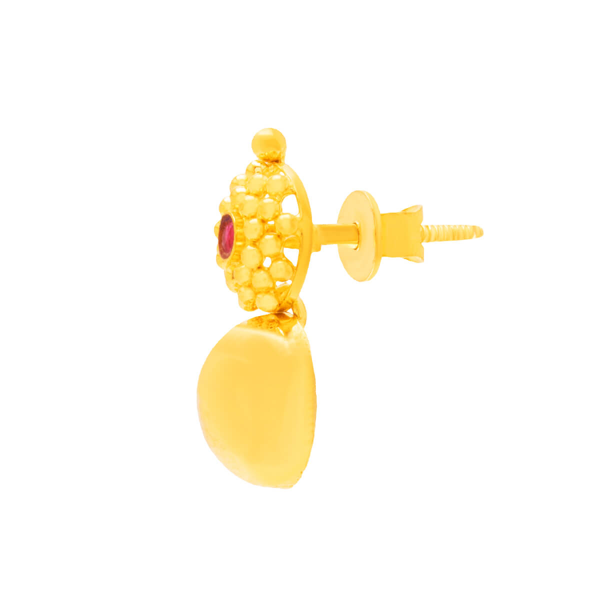Gold Short Necklace with Minimalist Glow
