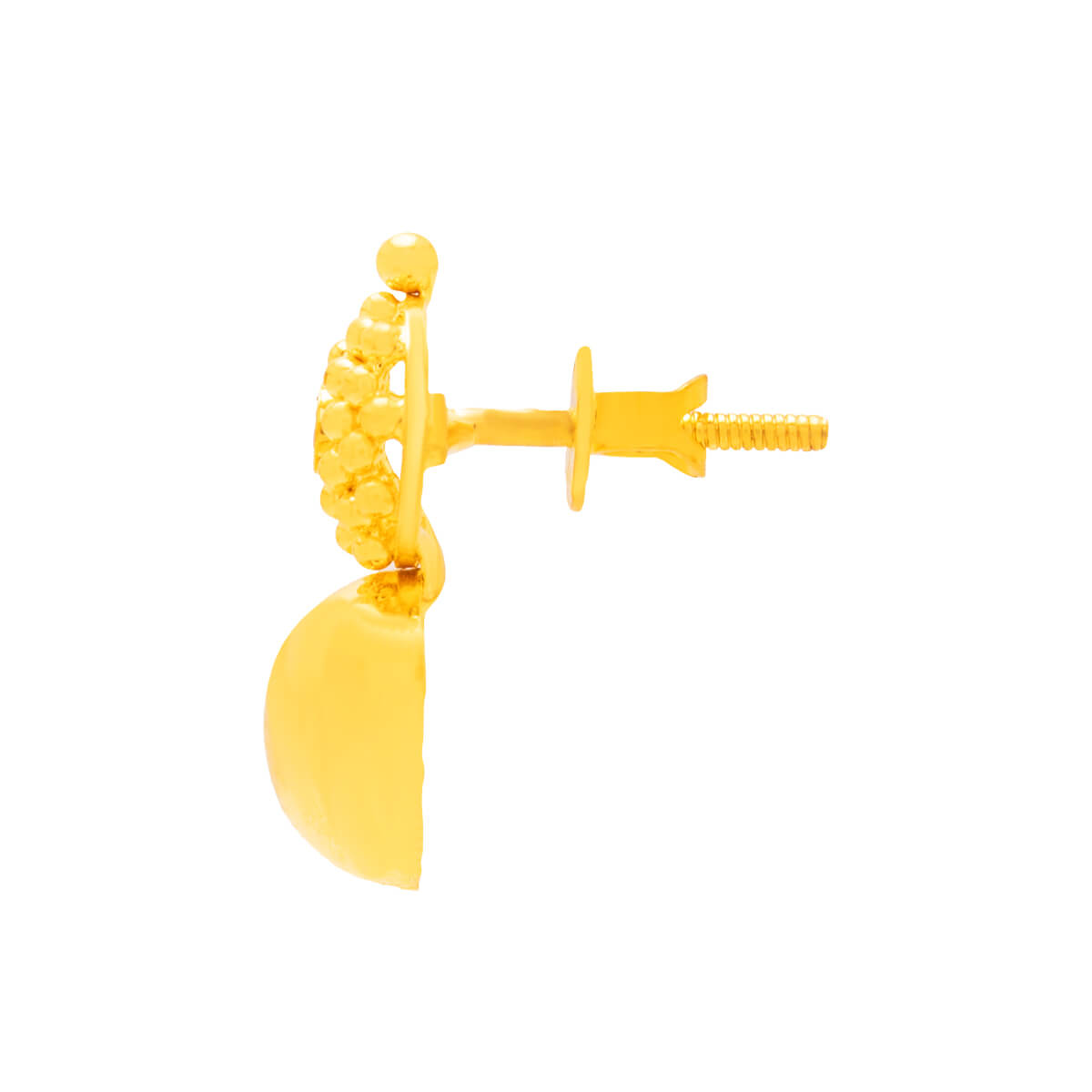 Gold Short Necklace with Minimalist Glow