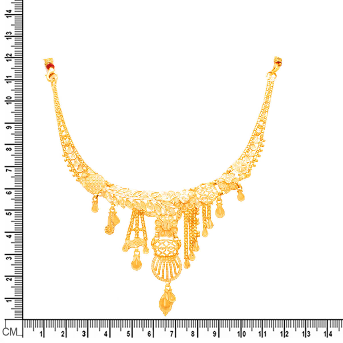 Aesthetic Charm Gold Short Necklace