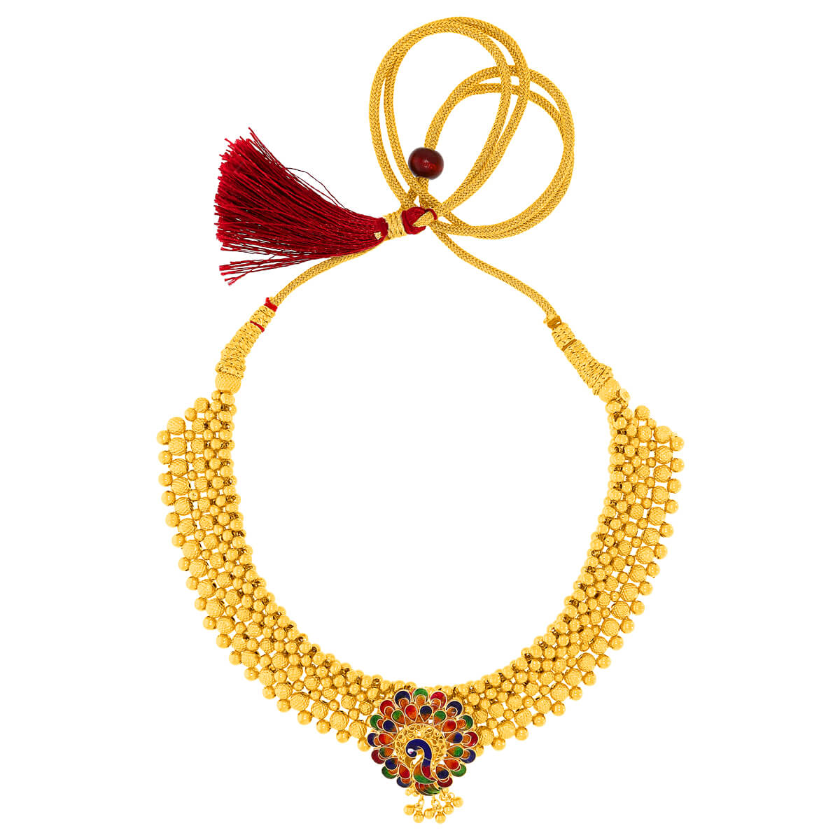 Marvel Peacock Glow Gold Thushi
