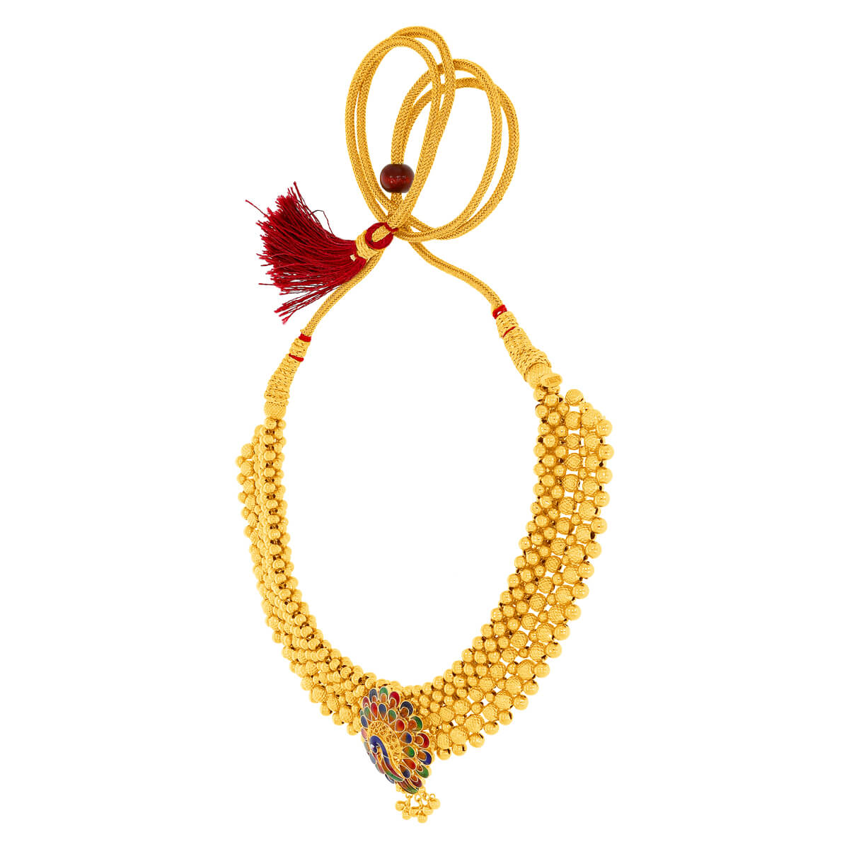 Marvel Peacock Glow Gold Thushi