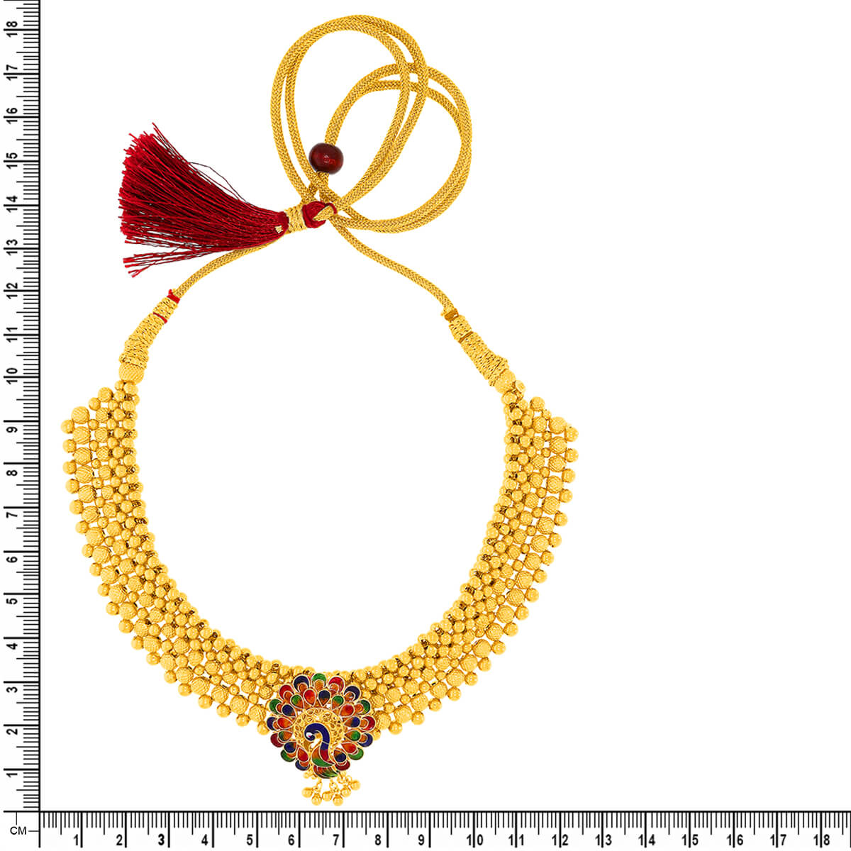 Marvel Peacock Glow Gold Thushi