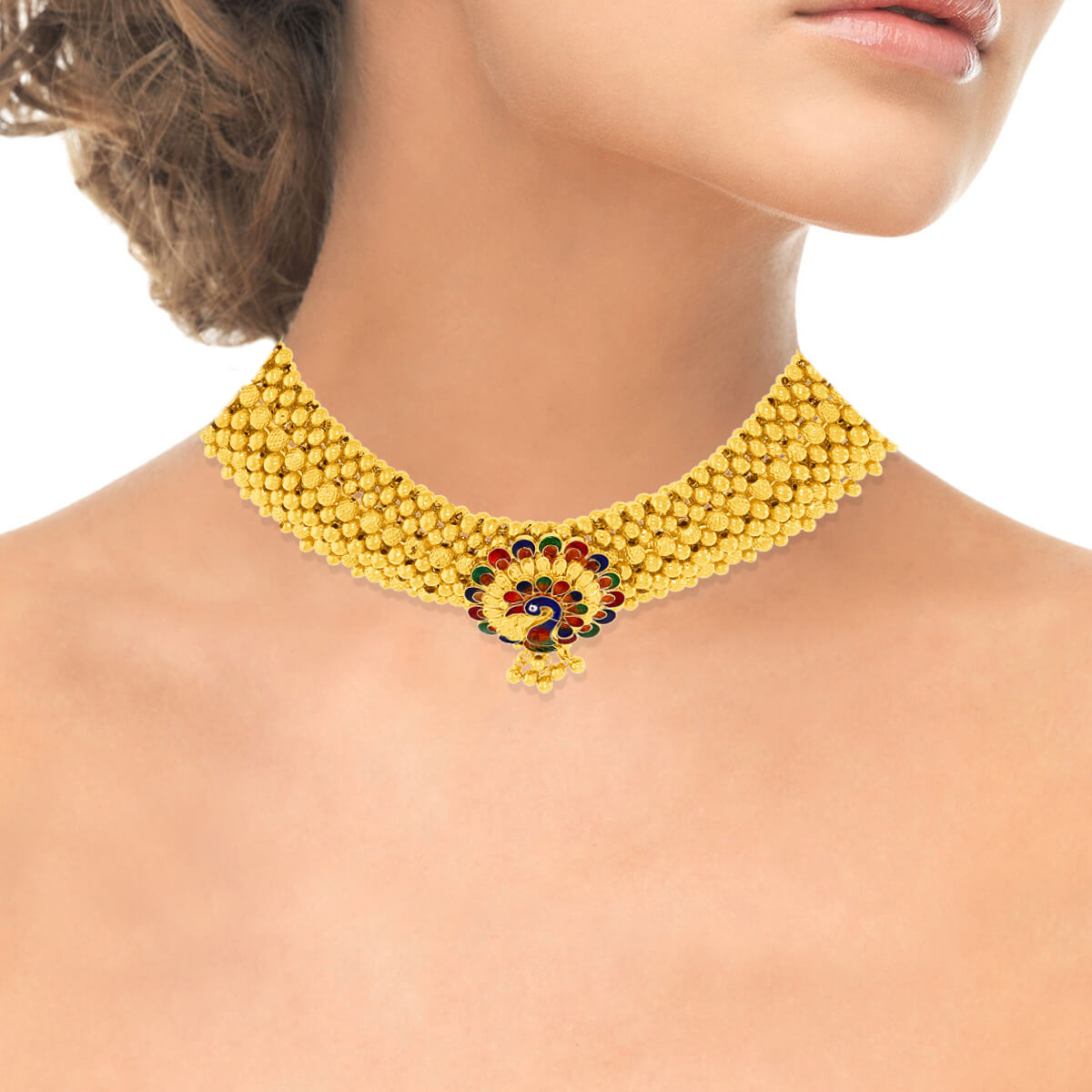 Chromatic Elegance Gold Thushi