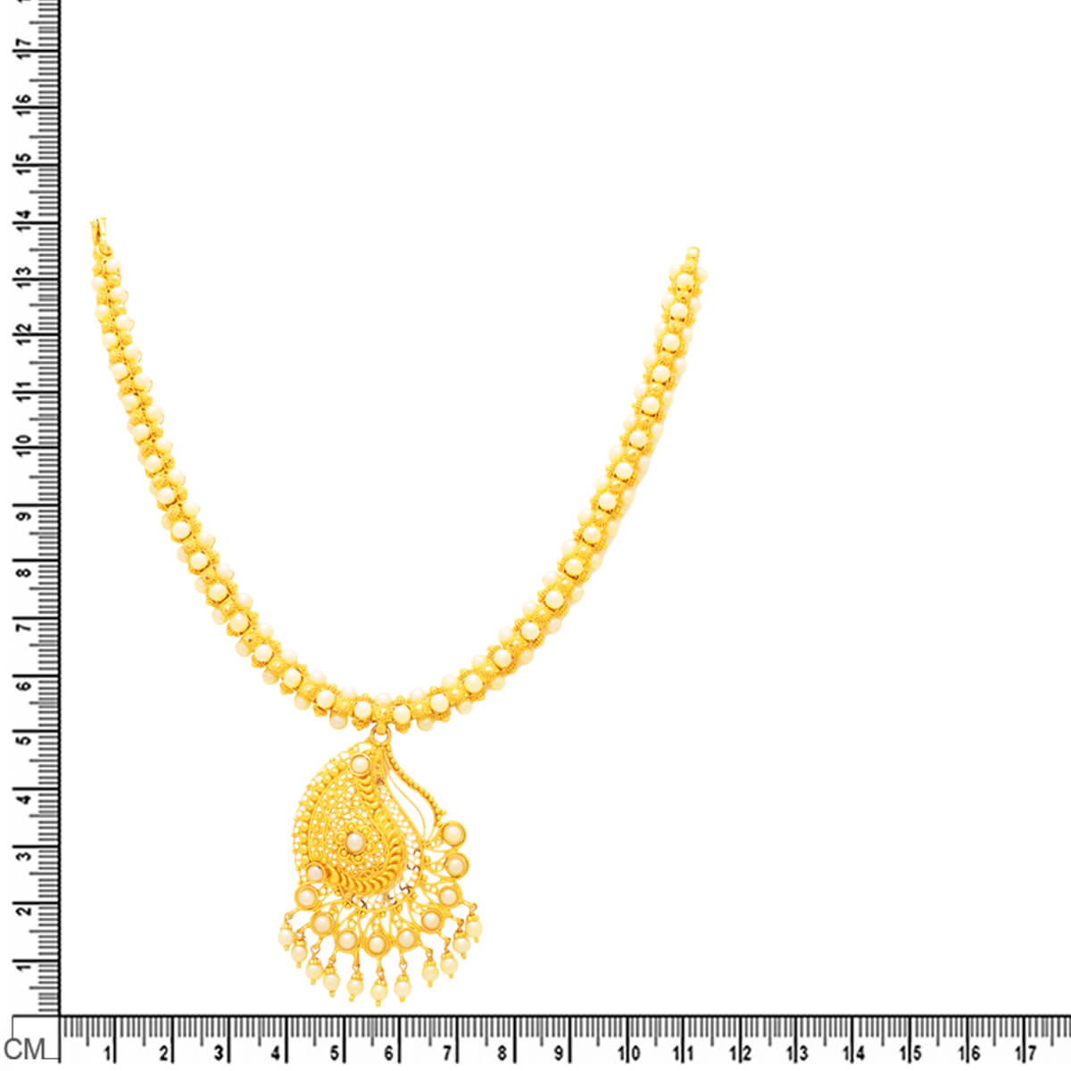 Enchanting Bloom Gold Short Necklace