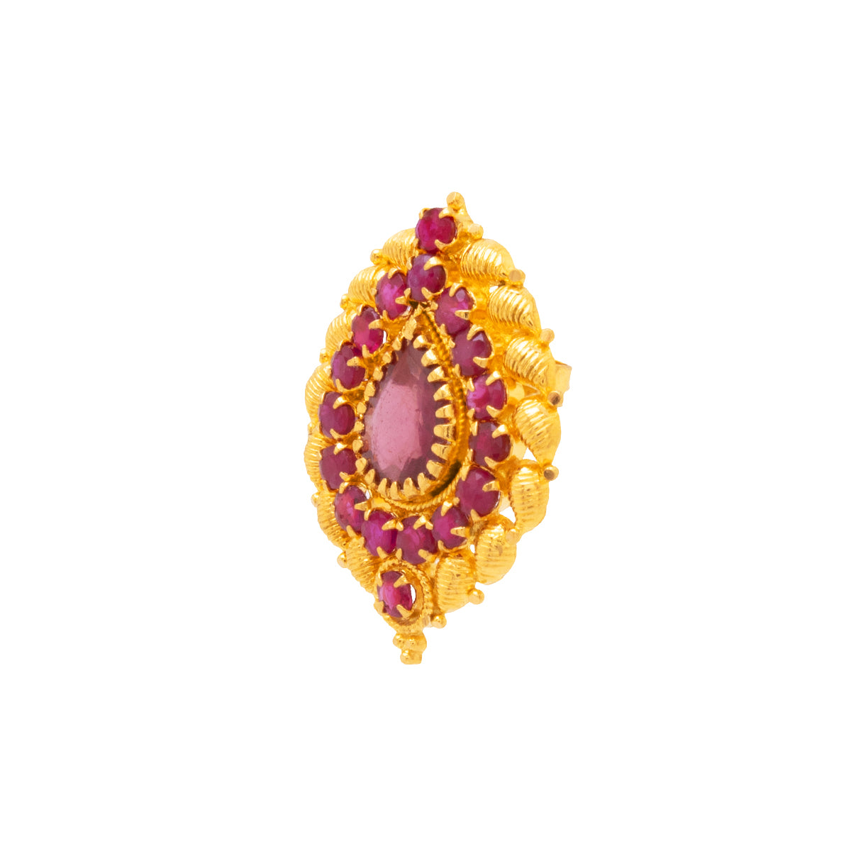 Royal Opulence Gold Short Necklace