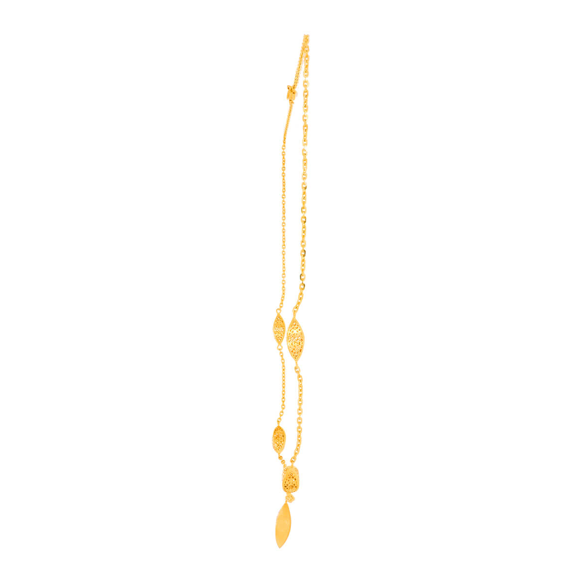 Gracile Glow Gold Short Necklace