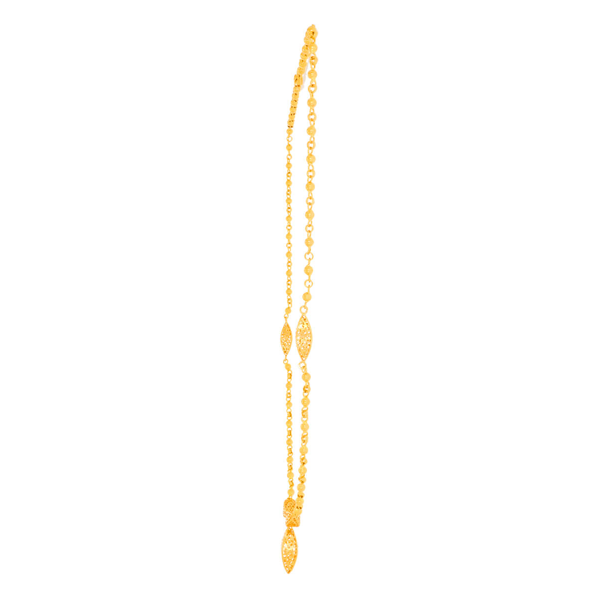 Gracile Gleam Gold Short Necklace