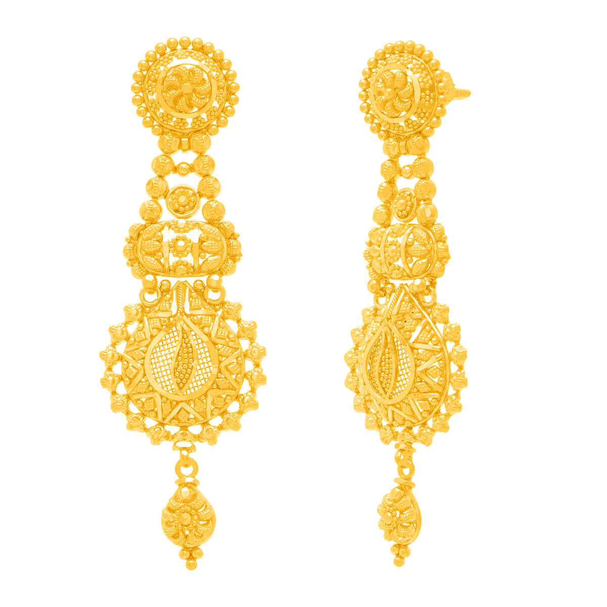 Modern Bridal Grace Wedding Gold Necklace