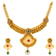 Vintage Opulence Wedding Gold Necklace