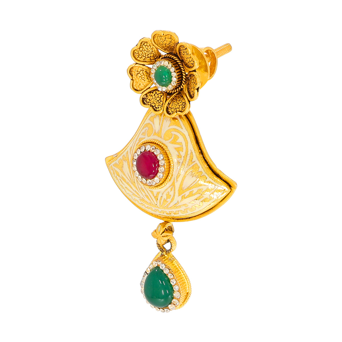 Vintage Opulence Wedding Gold Necklace